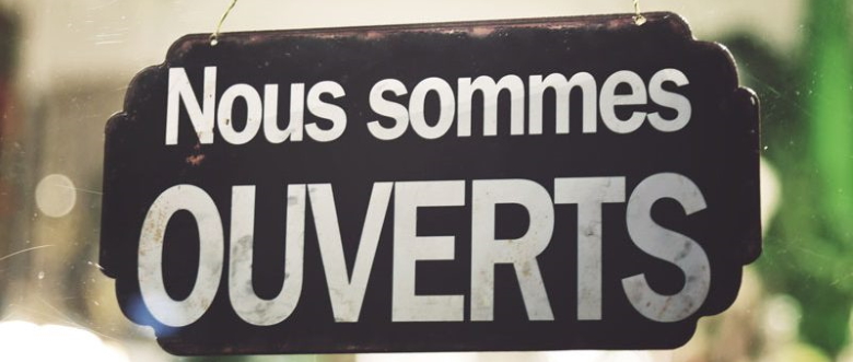 Réouverture commerces