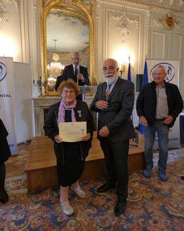 Remise médaille